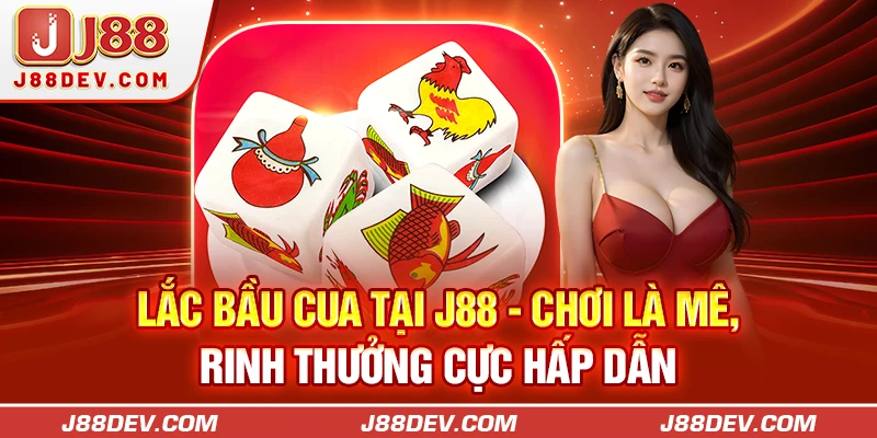 Lắc Bầu Cua Tại J88 - Chơi Là Mê, Rinh Thưởng Cực Hấp Dẫn